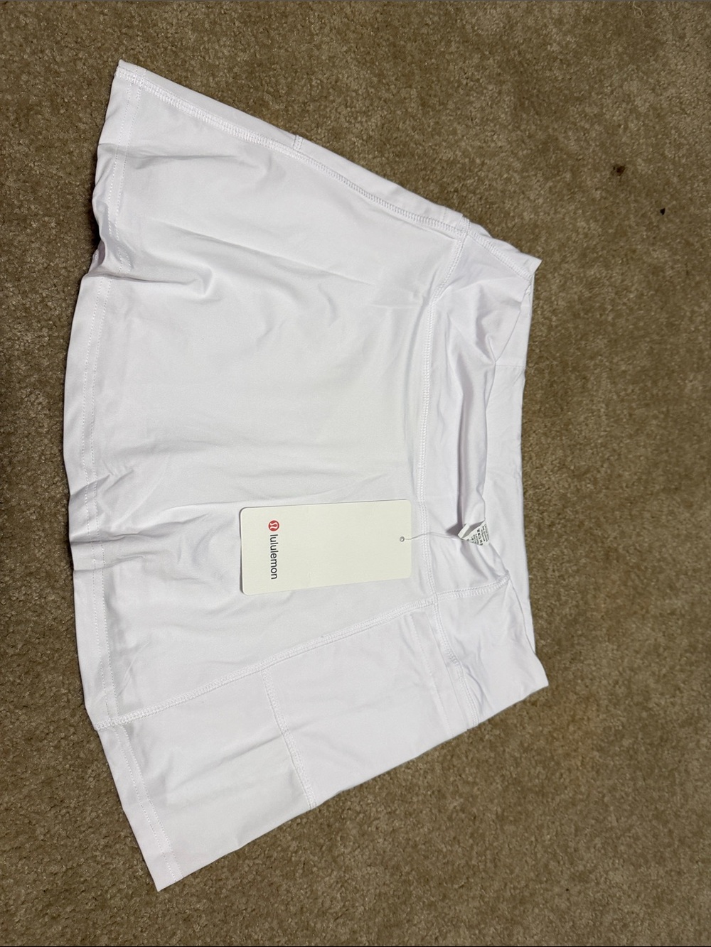 lululemon athletica White Athletic Skort